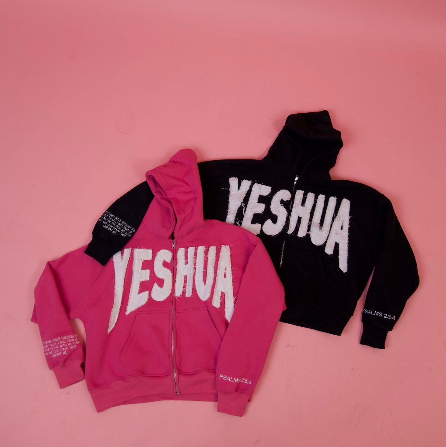 “YESHUA ZIP-UP BLACK”