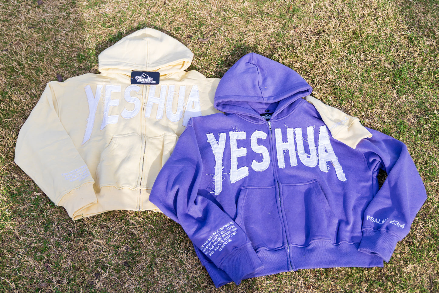 “YESHUA ZIP-UP PURPLE”